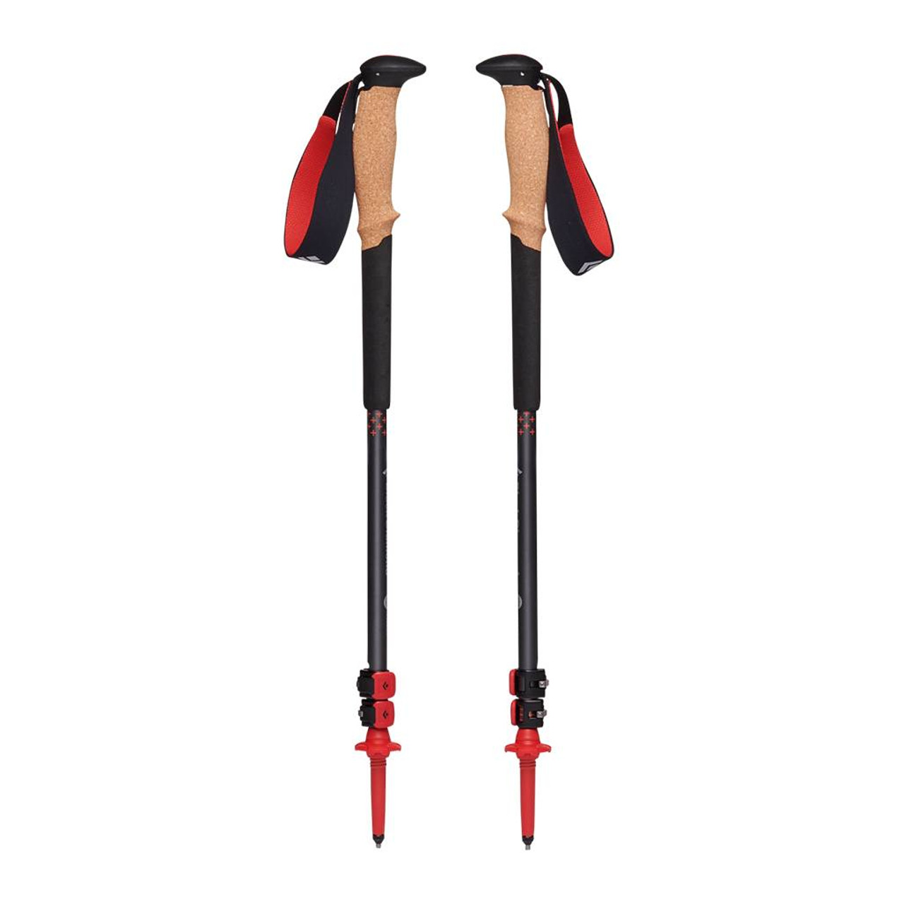 BLACK DIAMOND Pursuit Trekking Poles / Charcoal/Octane / M-L