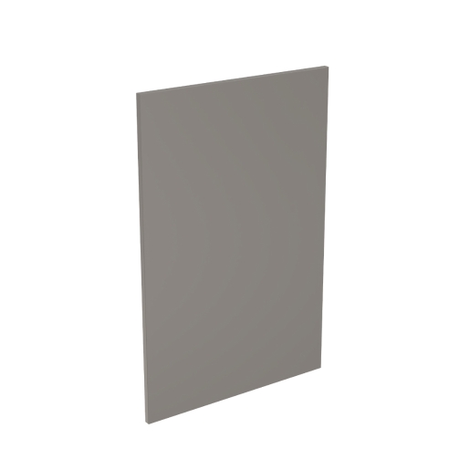KitchenKIT Base 65cm  J-Pull End Panel - Matt Dust Grey