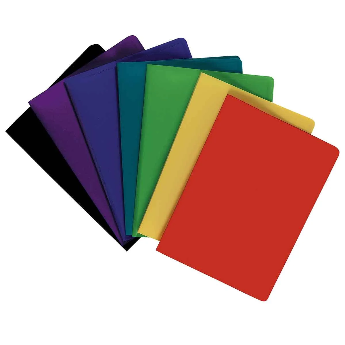 Exacompta Display Book PP A4 40 Pockets Assorted Pack of 12, none