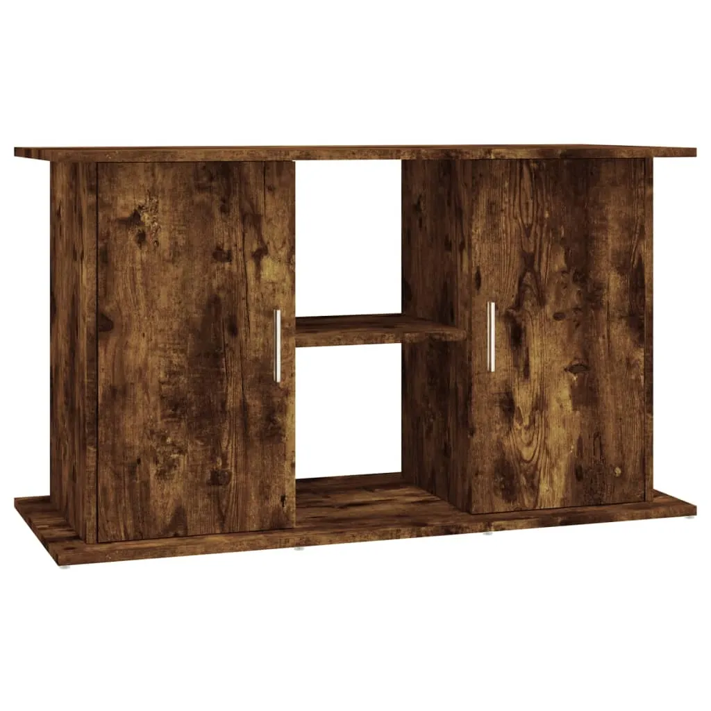 VidaXL Aquarium Stand Smoked Oak 101x41x58 cm Engineered Wood