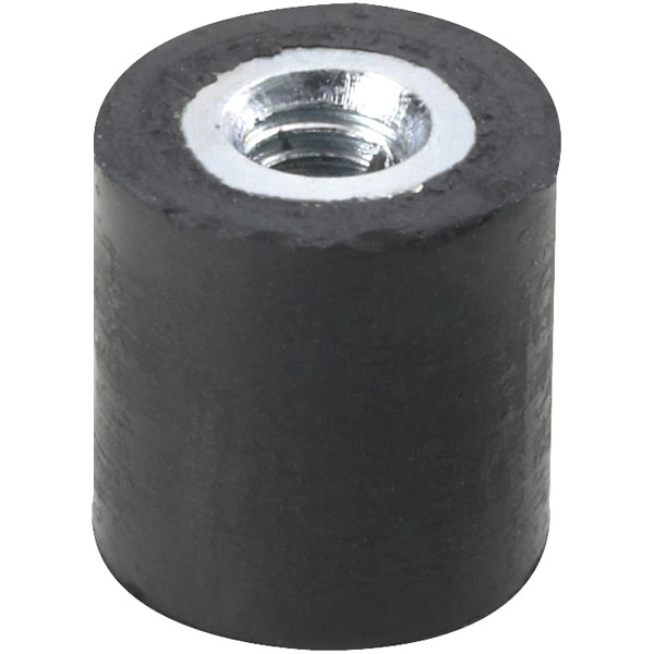 PB Fastener 122615 Threaded Buffer M3 6 x 7mm - Black