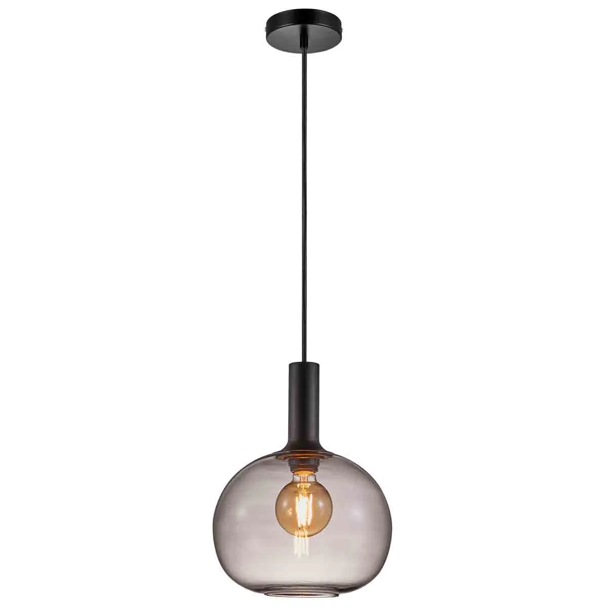Nordlux Alton 1-Light Single Globe Pendant gray