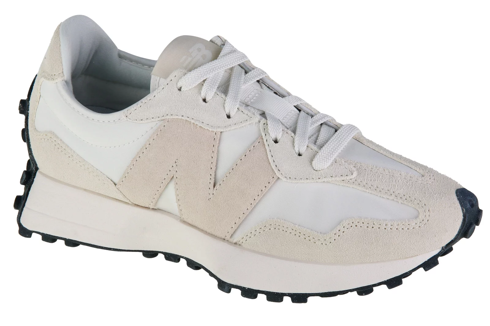 New Balance 327 trainers in white & beige