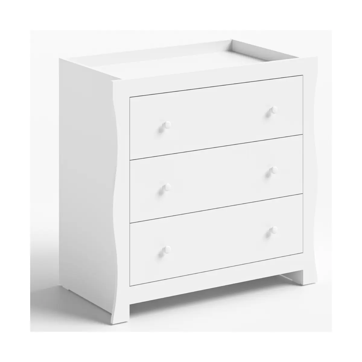  Sleigh Dresser, One Colour