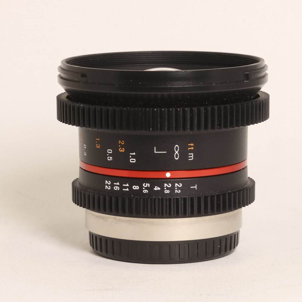 Samyang 12mm T2.2 Video Lens - Micro Four Thirds Fit