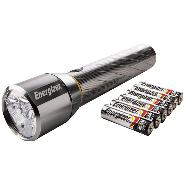 Lampe de poche Energizer Vision HD Metal 6 AA LED grande portée à pile(s) 1500 lm 15 h 479 g