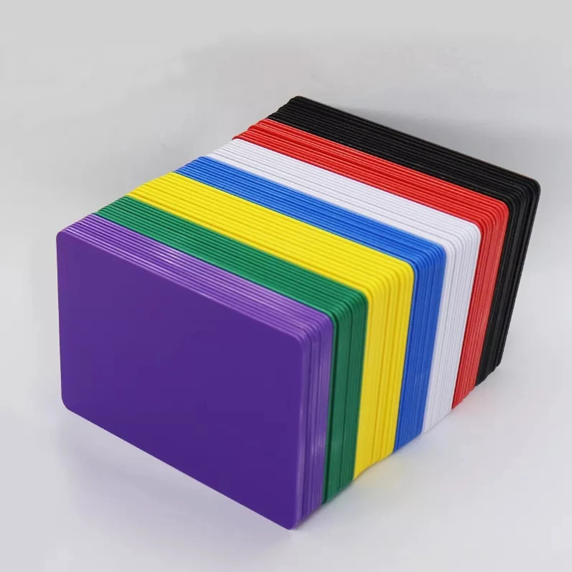 SOLDIERFID 10pcs 13.56mhz Blank Colored Plastic Pvc Rfid Smart Media Digital Business Nfc Contactless Social