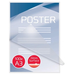 Office Depot GBC A3 Laminating Pouch 2x75 Micron Gloss Pack of 100 | Home & Office Machines > Laminators & Laminating Sheets > Laminating Pouches