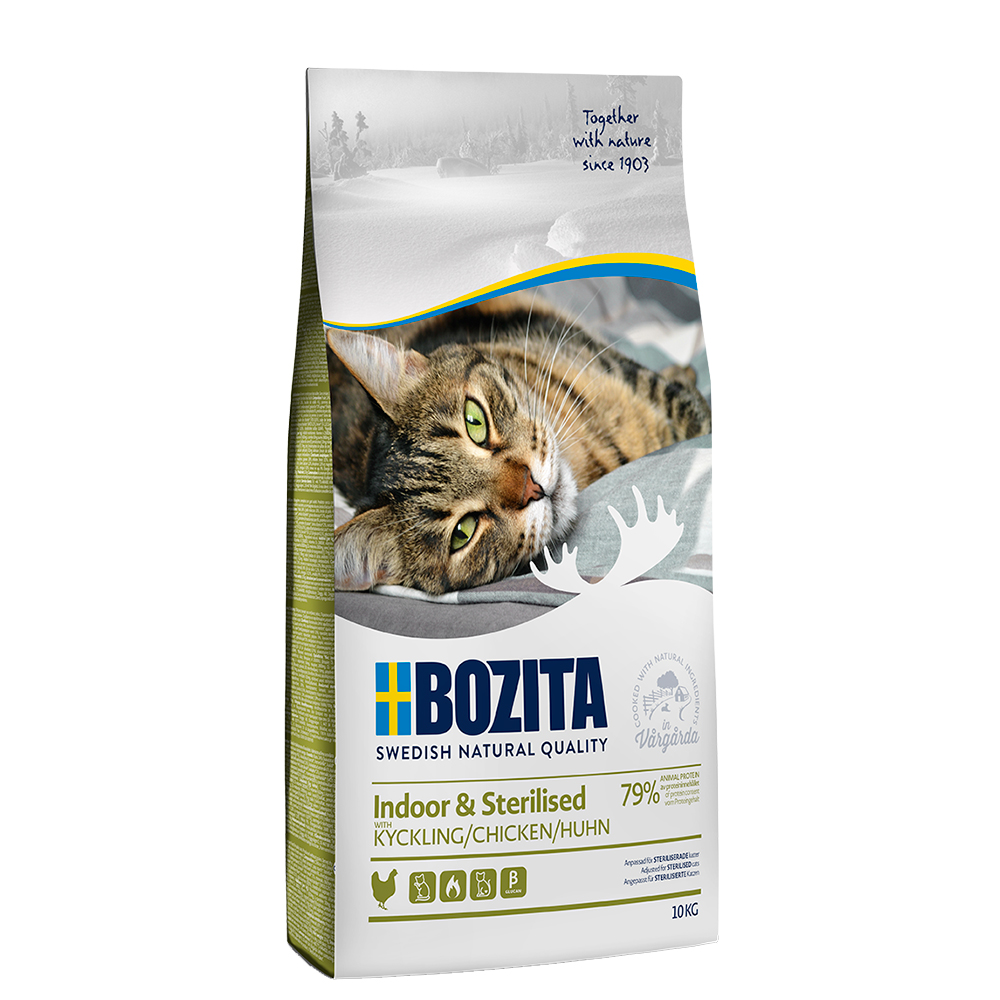 Bozita Feline Indoor & Sterilised - Economy Pack: 2 x 10kg