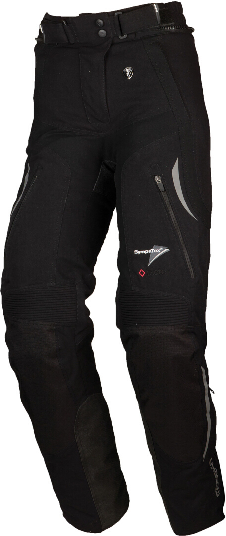  Modeka Takuya Damen Motorrad Textilhose, schwarz, Größe 34, schwarz, Größe 34