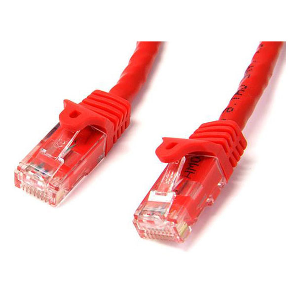 StarTech.com Cat 6 - Cavo Patch Ethernet Gigabit rosso antigroviglio - 2m cavo di rete