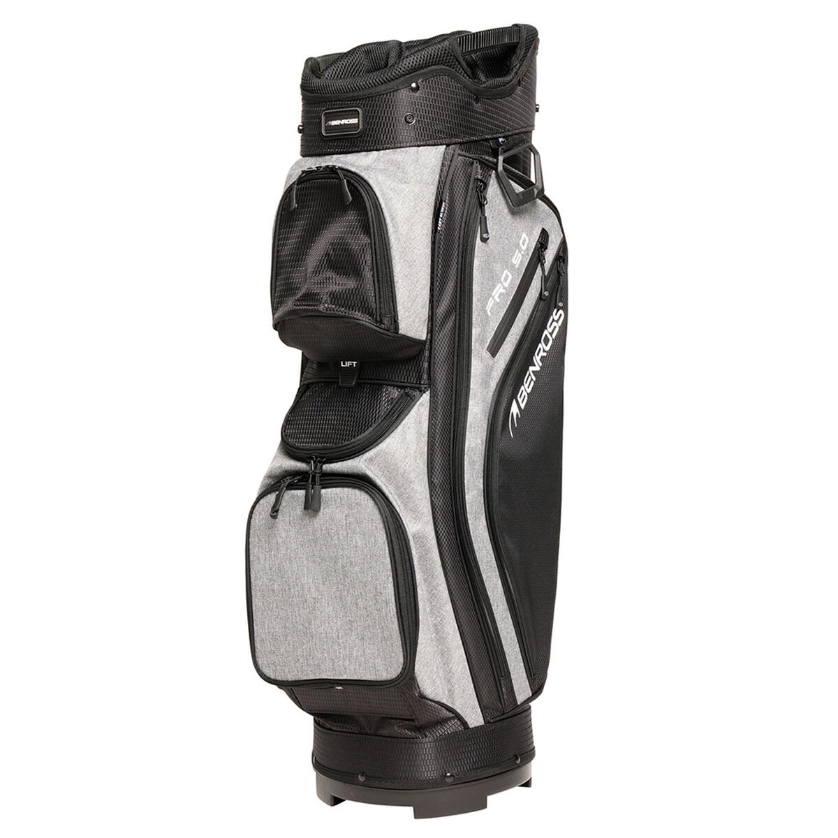 Benross Pro 5.0 Golf Cart Bag, Black heather | American Golf