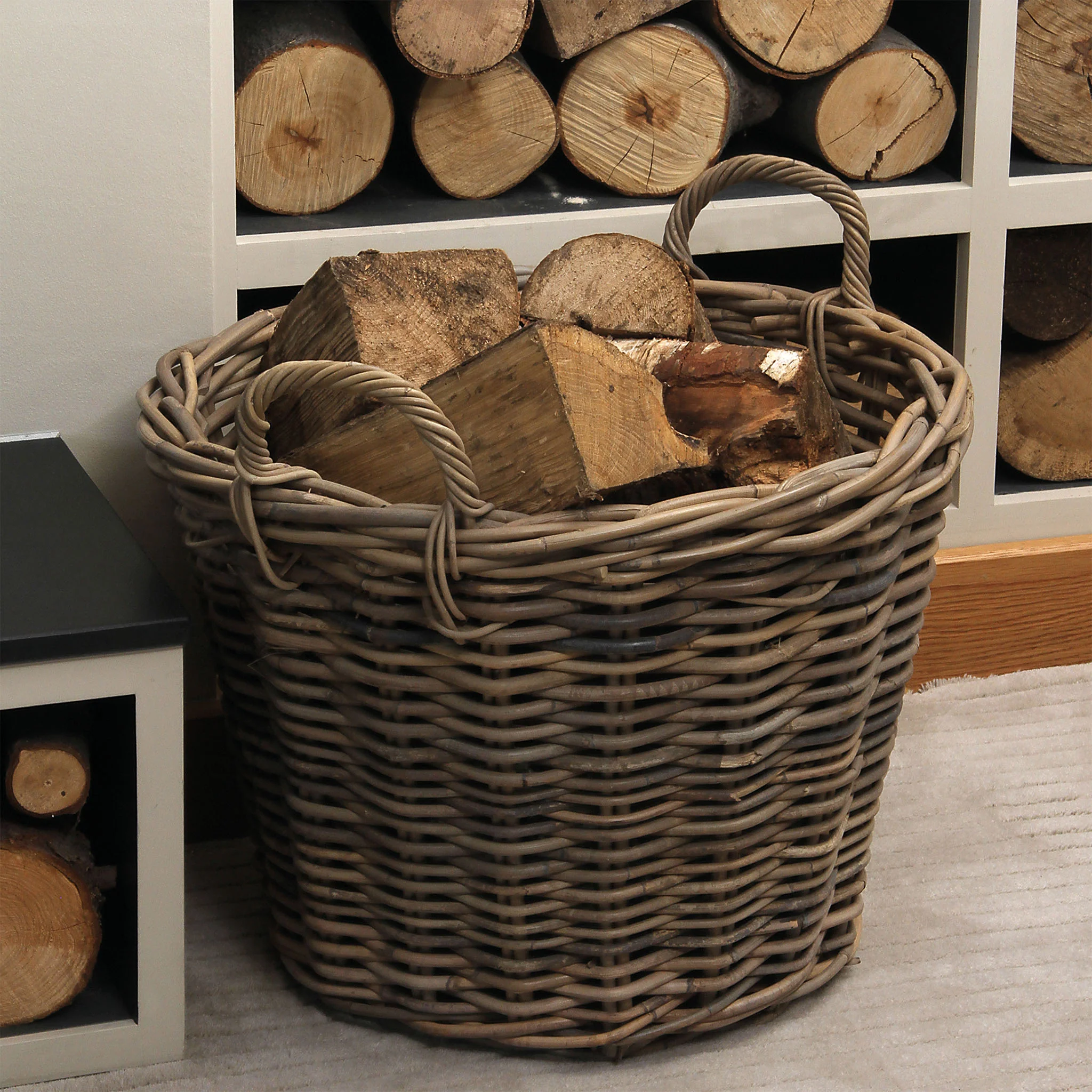 SO'HOME Round Storage Basket