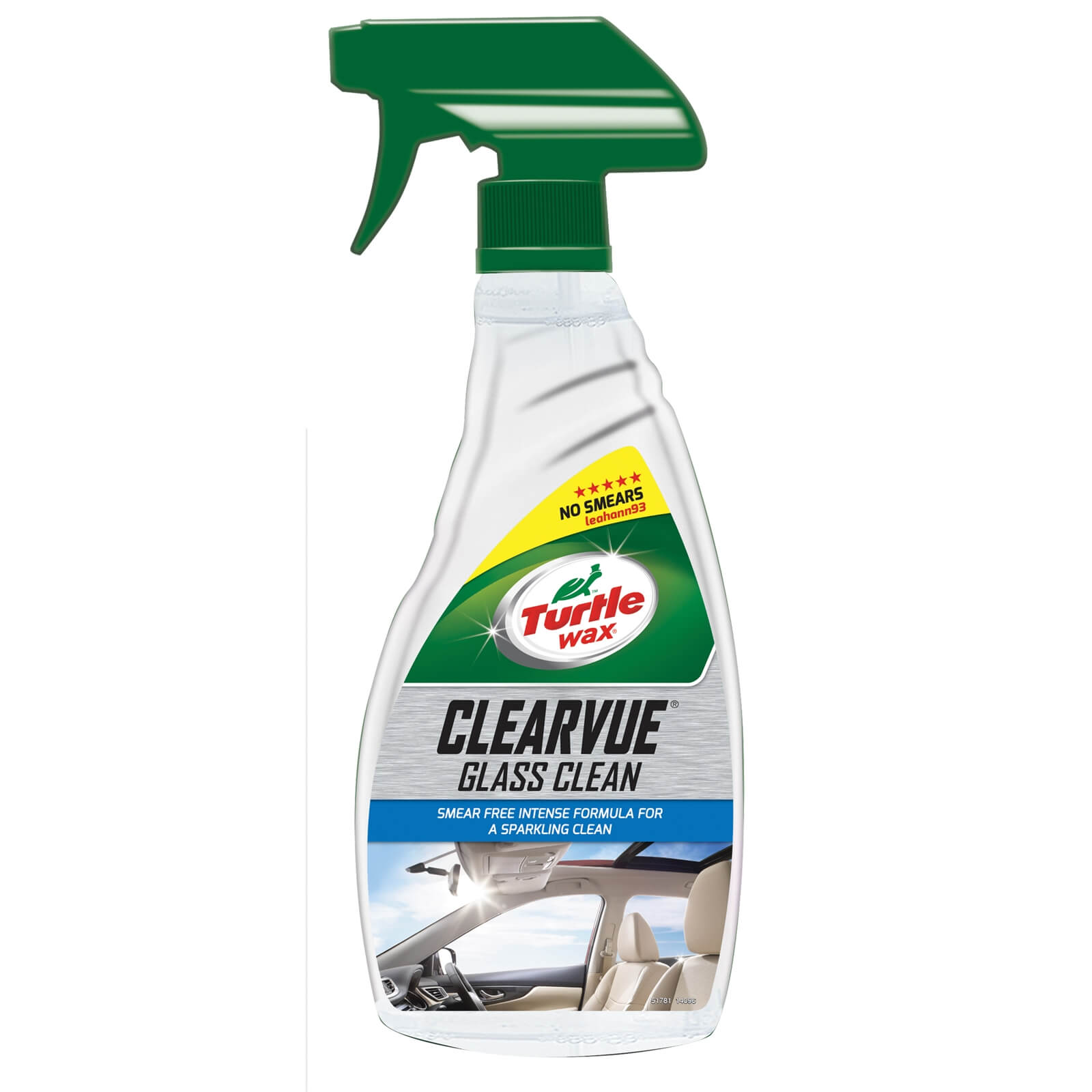Turtle Wax Clearvue Glass Cleaner 500ml.