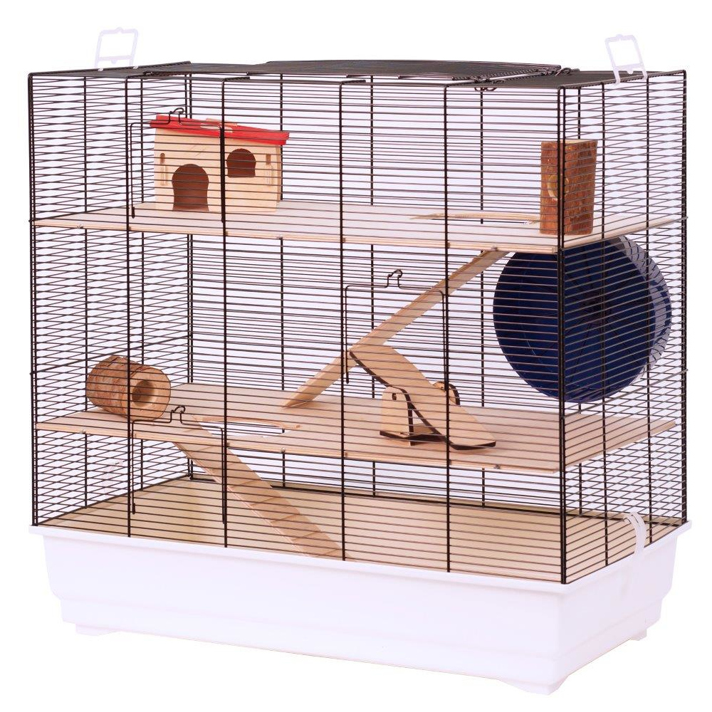 Skyline Fun Area Leon Small Pet Home - White: 67 x  36.5 x  65 cm (L x W x H)