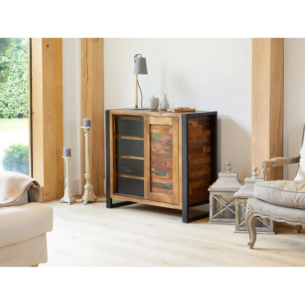 New Urban Chic Furniture Storage Cupboard with Drawers