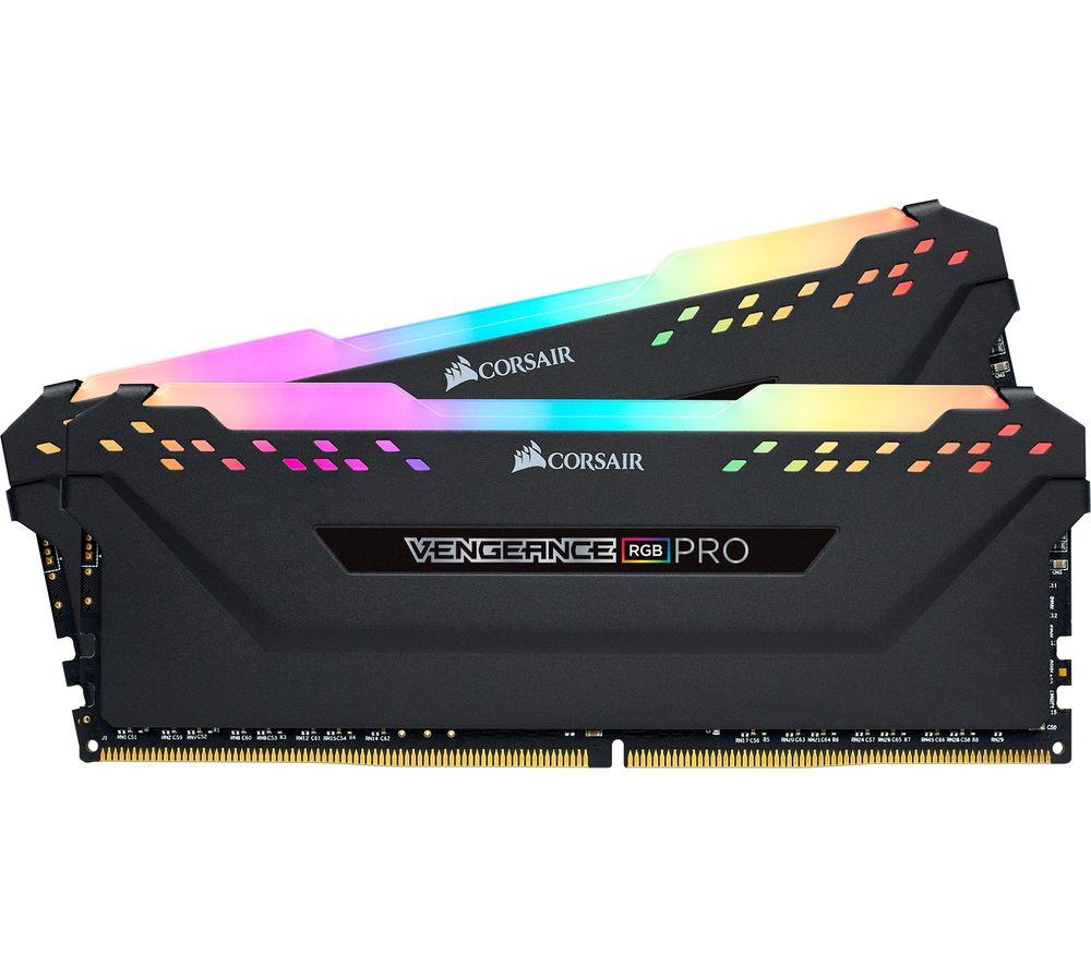 Corsair Vengeance Pro RGB DDR4 3200 MHz PC RAM - 16 GB x 2