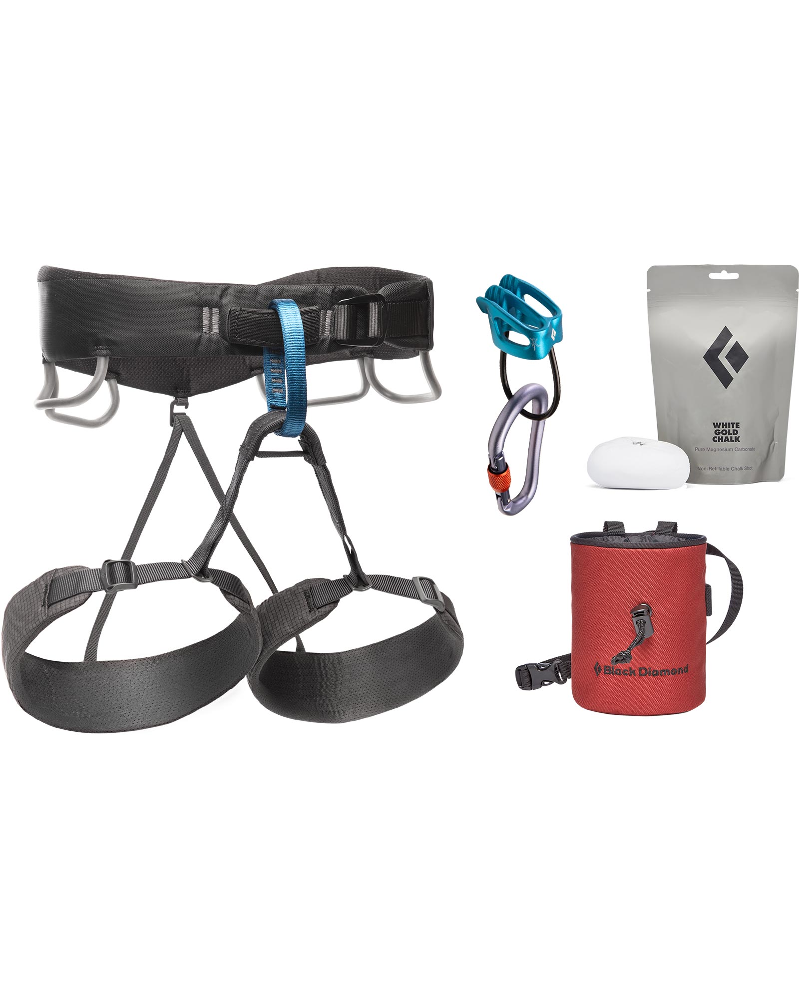 BLACK DIAMOND Momentum Harness Package / Anthracite / S Mens Small