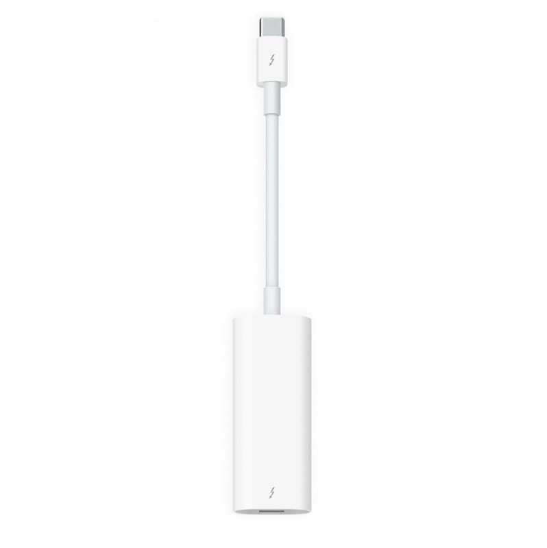 Apple Thunderbolt 3 (USB-C) to Thunderbolt 2 Adapter - White
