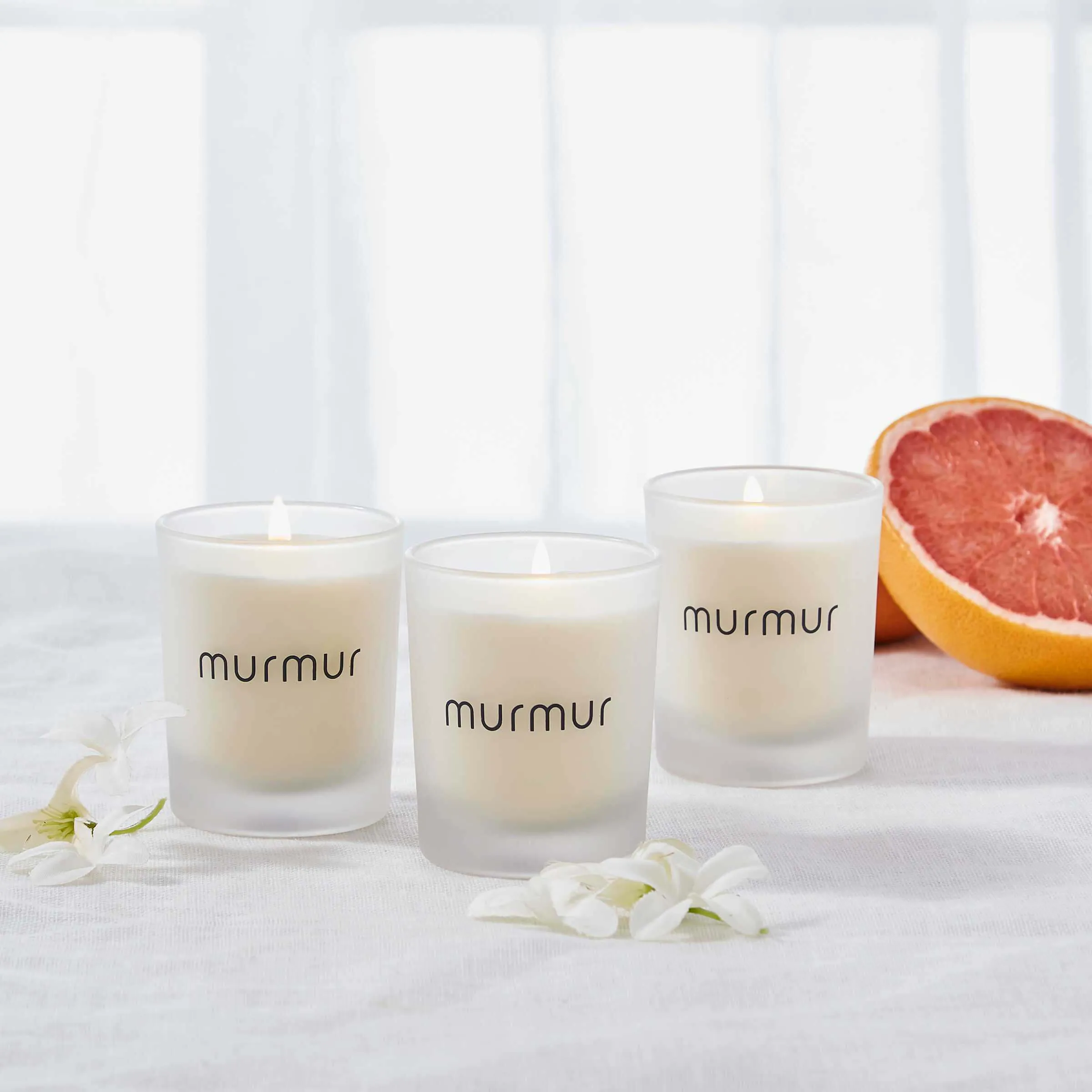 Murmur Energise Votive Scented Candle 3 Pack