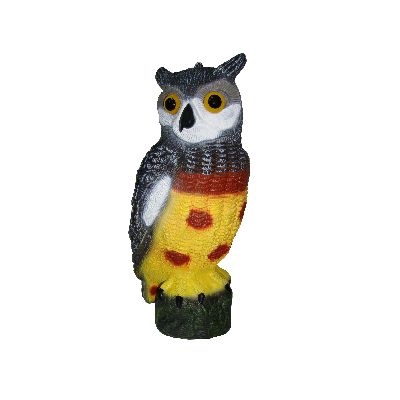 Redwood Leisure Redwood - 1X Grey 40Cm Owl Bird Deterrent