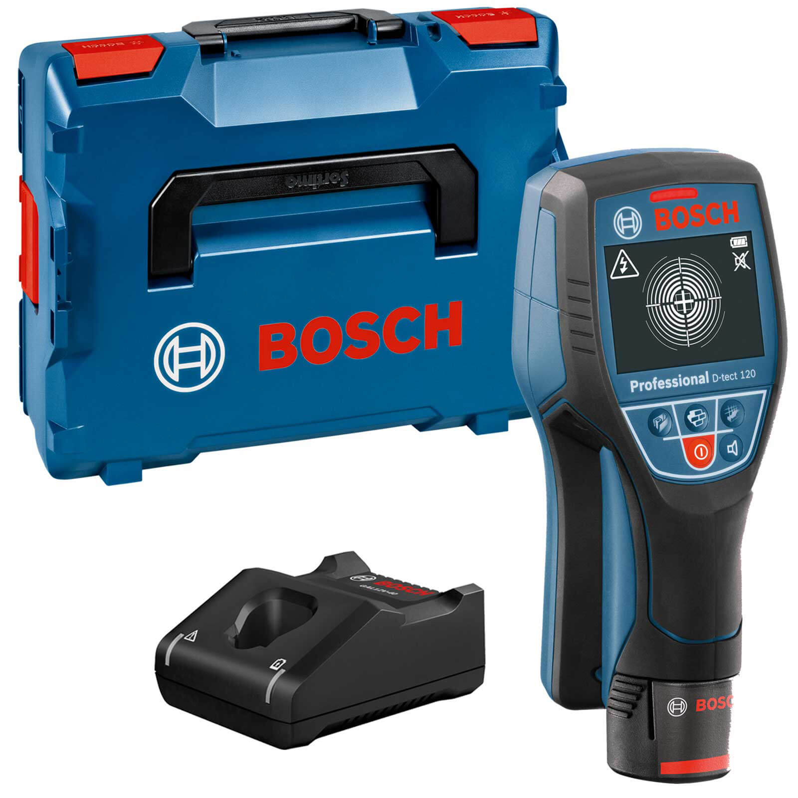 Bosch DTECT120 10.8v Radar Wall Scanner 1 x 1.5Ah Li-Ion in L-BOXX