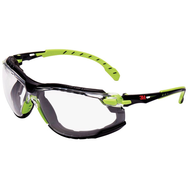 3M Solus Anti-Mist Safety Goggles, Clear Polycarbonate Lens