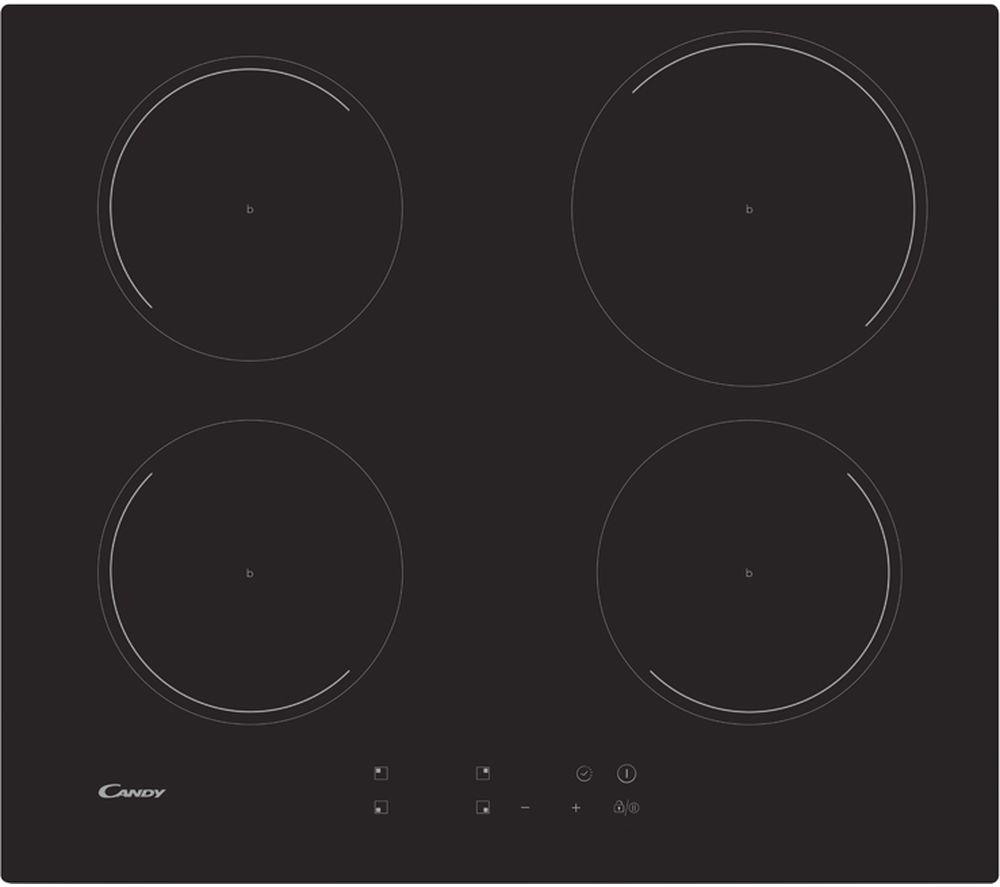 Candy CI642C/E1 Electric Induction Hob - Black, Black