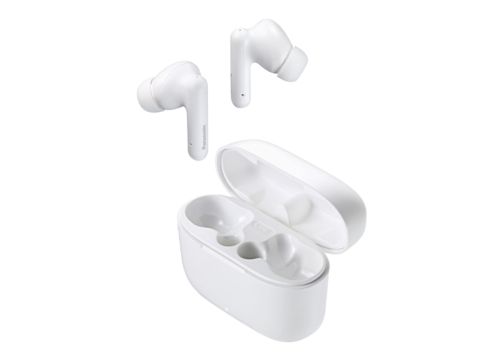 Panasonic Digital Wireless Stereo Earphones - White Rz-b110wde-w