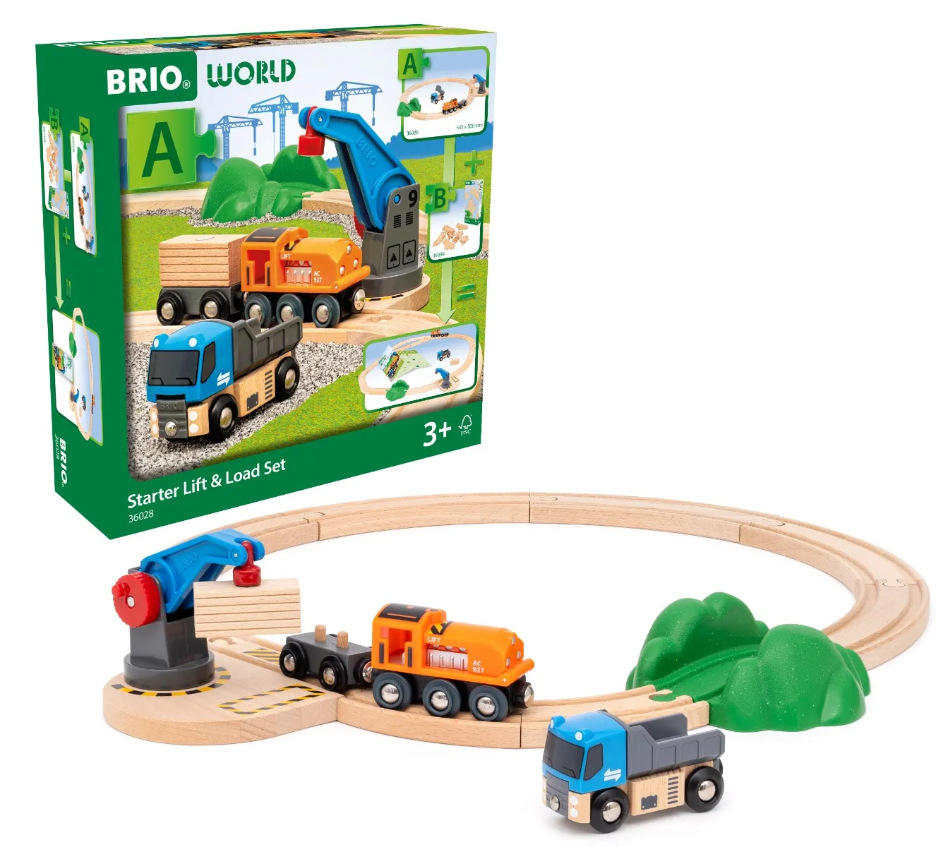 BRIO World - Starter Lift & Load Set A