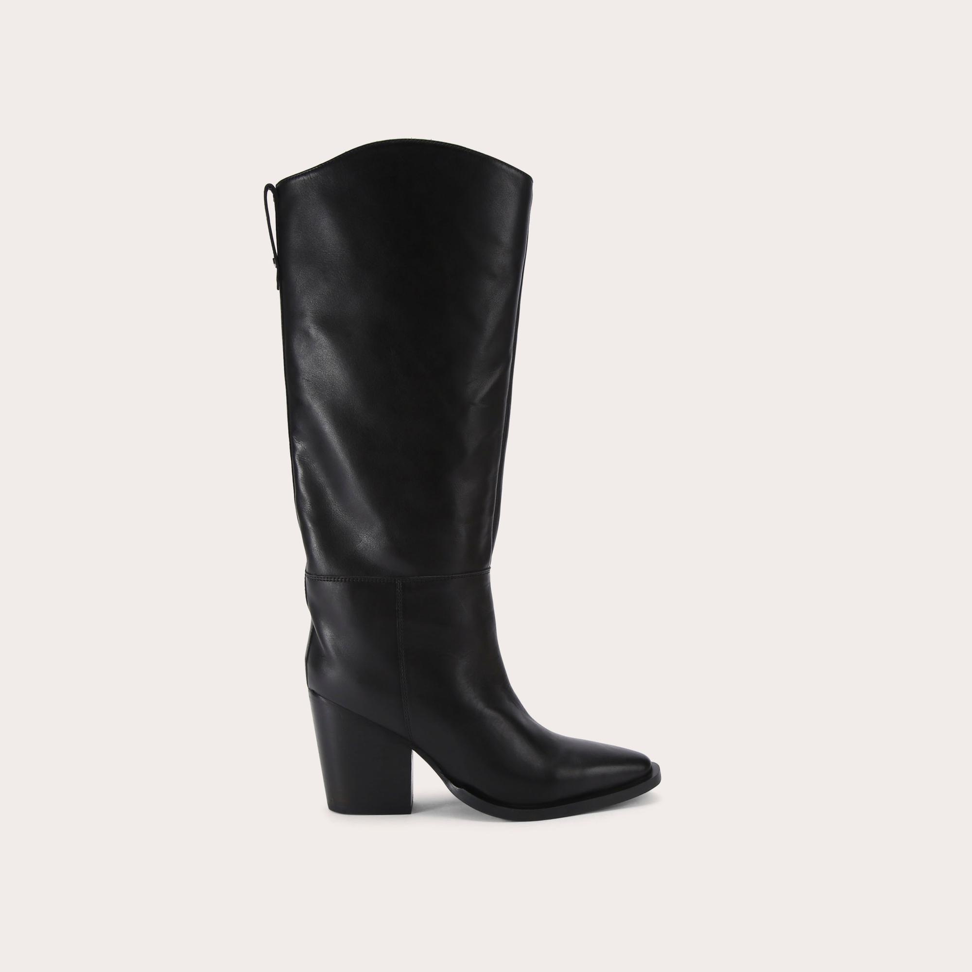  Women's Boots Black Leather Reign