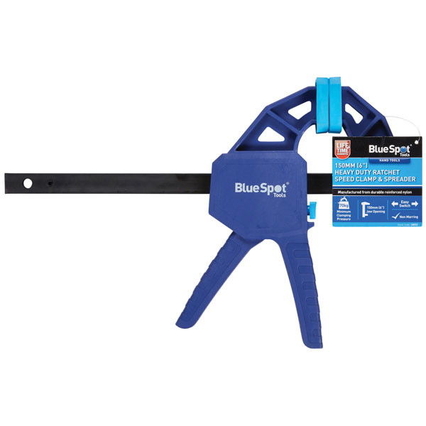 Blue Spot Tools 300mm (12") Heavy Duty Ratchet Speed Clamp & Spreader