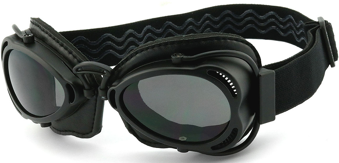 Helly Bikereyes H3 Smoke Motorcycle Goggles, black, black, Size One Size