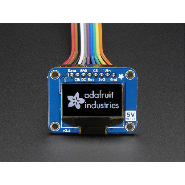 Adafruit 326 Monochrome 0.96" 128x64 OLED graphic display
