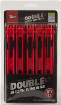 Preston 18Cm Red Dbl Slide Winders