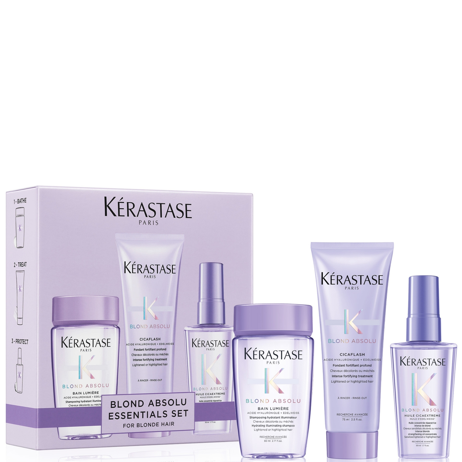 Kerastase Blond Absolu Essentials Set for Blonde Hair