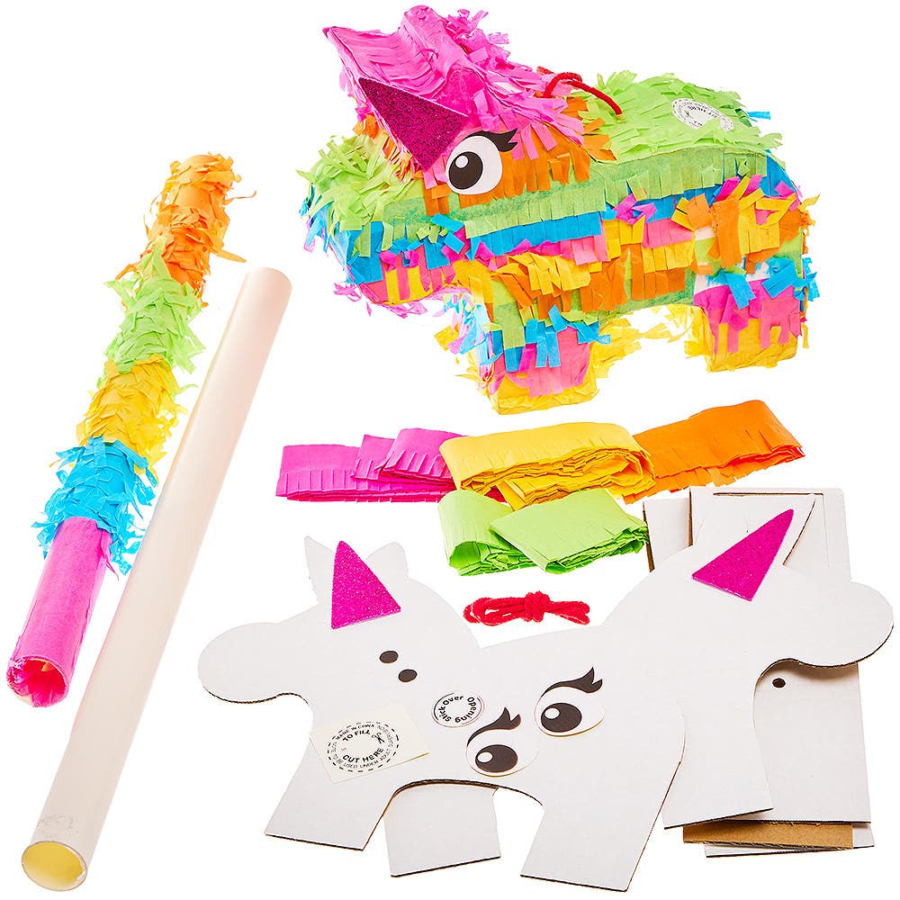 Baker Ross Rainbow Unicorn Pinata Kit (Each) Party Supplies