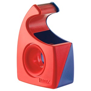Tesa 57444-00001-00 Tape Dispenser Refillable Red/Blue Precise Cutting