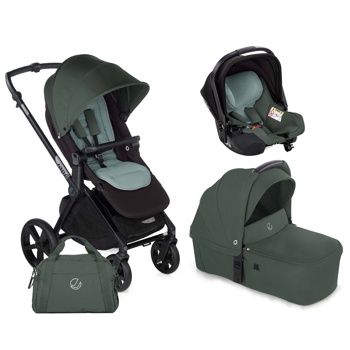  Muum-4 + Sweet + Koos iSize 3in1 travel system