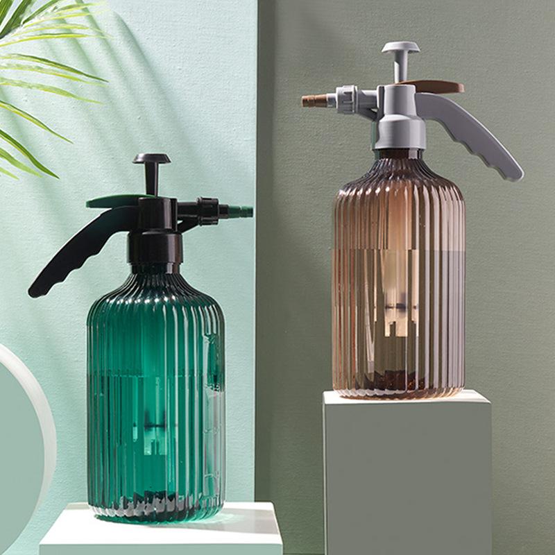 91530103MAC32JTX96 Roman Column Flower Planting Watering Pot Handle Irrigation Tool Garden Supplies Disinfectant Sprinkler Sprayer Spray Bottle Water Cans green