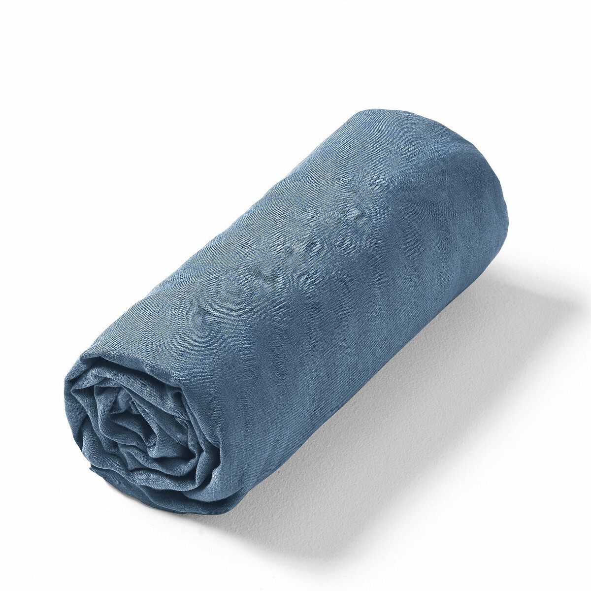 AM.PM Elina 100% Washed Linen Fitted Sheet For Thick Mattresses
