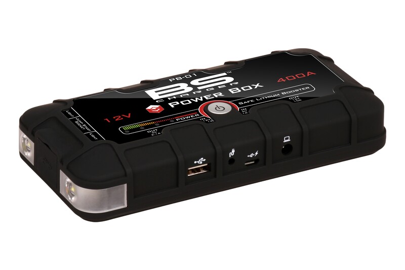 BS BATTERY Power Box Ultra Compact Battery Jump Starter - 12V 12000mA