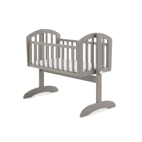 Obaby Sophie Swinging Crib - Taupe Grey Grey Unisex