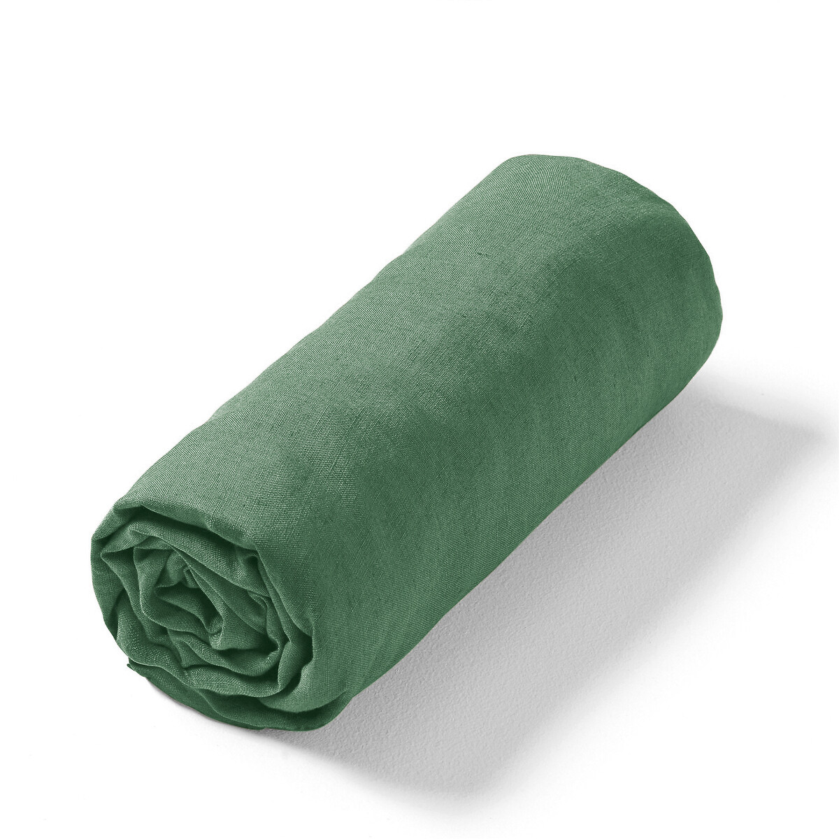 AM.PM Elina 100% Washed Linen Fitted Sheet For Thick Mattresses