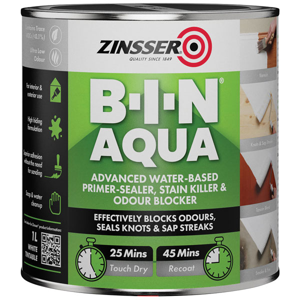 Zinsser B-i-n Aqua 5l Zinbina5l