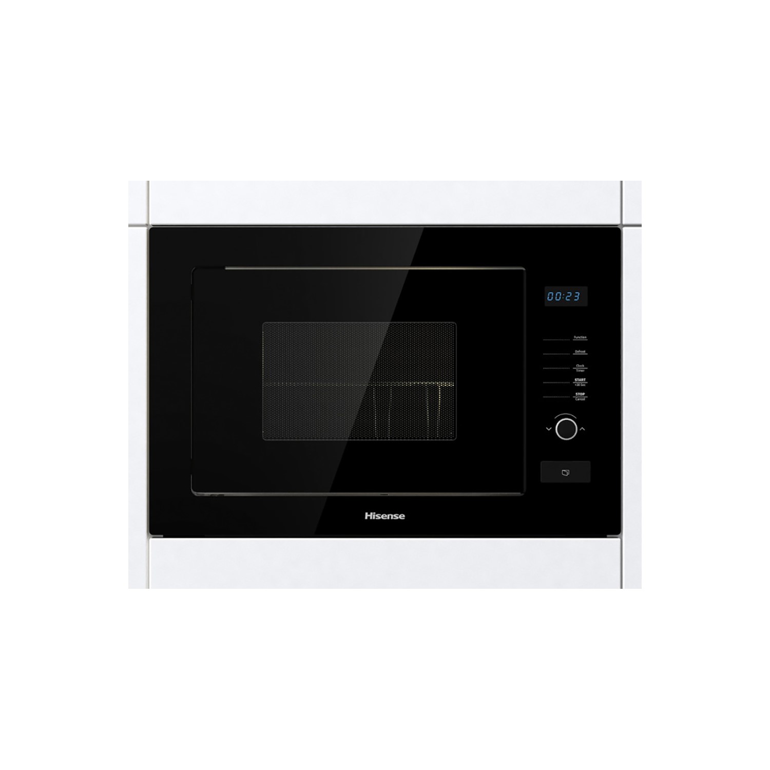 Hisense HB25MOBX7GUK Built In Microwave With Grill - Black
