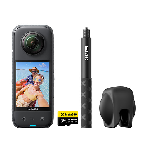 Insta360 X3 Pocket 360 Degree Action Camera - Professional Kit