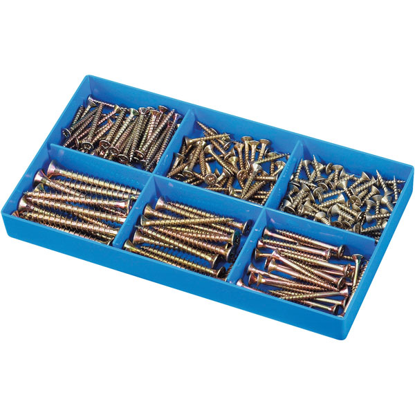 Assortiment de vis à contre-plaqué 1000 pces