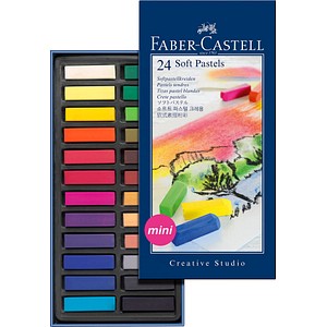 Faber-Castell Creative Studio Soft Pastels (Pack of 24)
