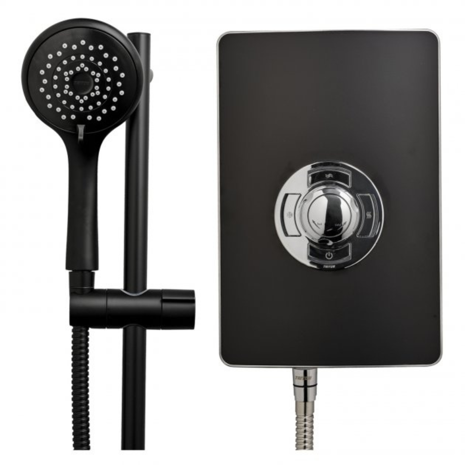 TRITON SHOWERS Triton Aspirante 9.5kw Matte Black Electric Shower